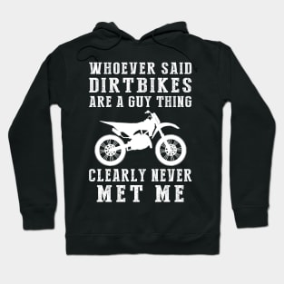 Revving Up Fun: Unisex Dirtbike Delight! Hoodie